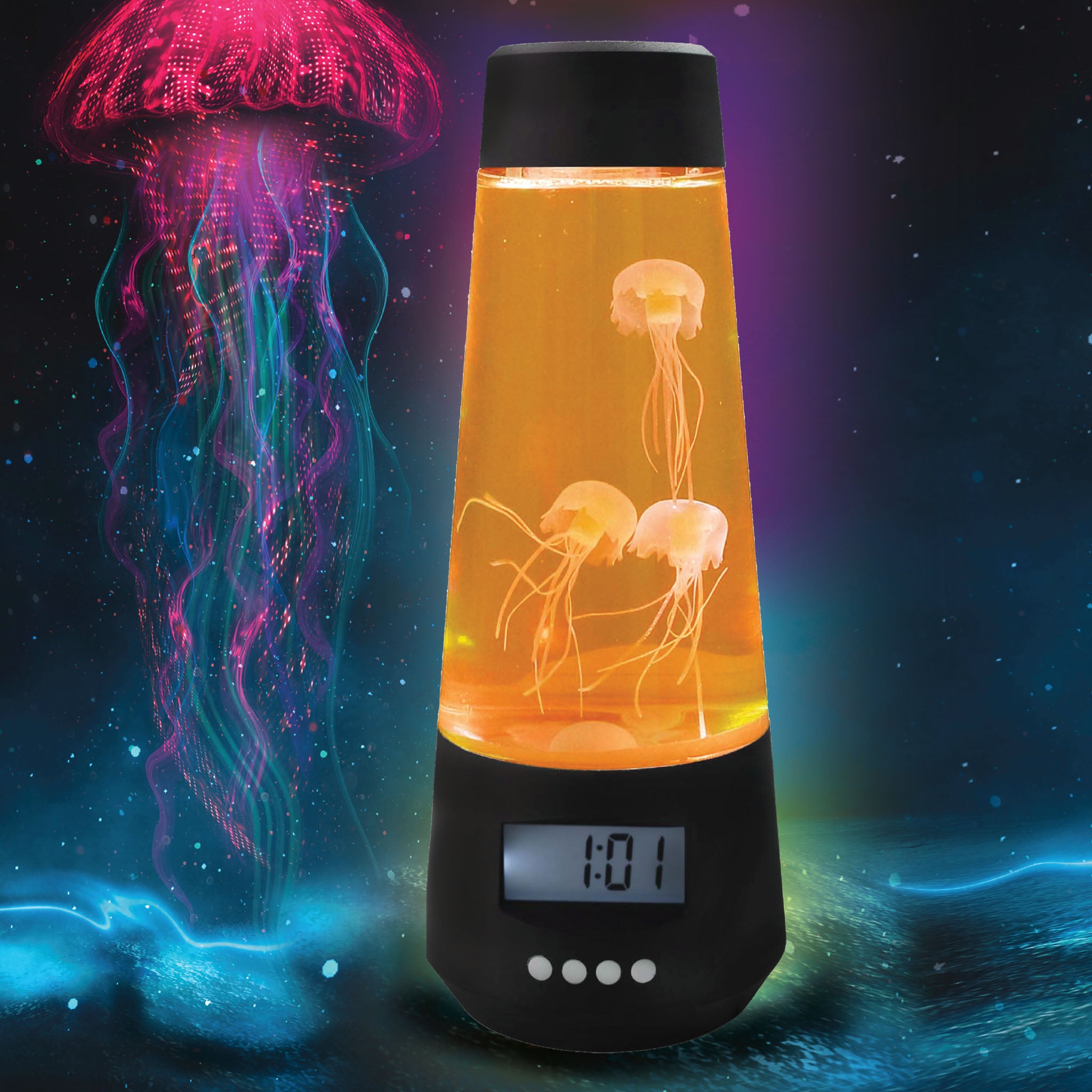 Jellyfish Mood Light Alarm Clock